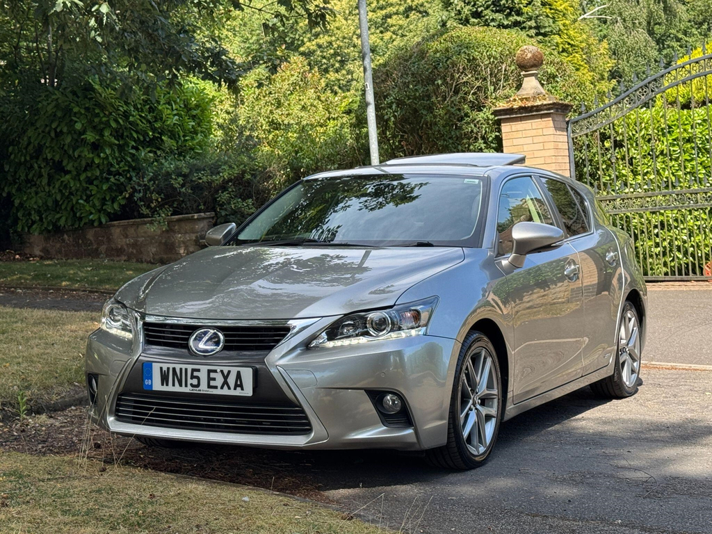 Lexus CT 1.8 200H F Sport Cvt Euro 6 S S White #56