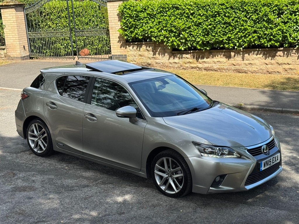 Lexus CT 1.8 200H F Sport Cvt Euro 6 S S White #8