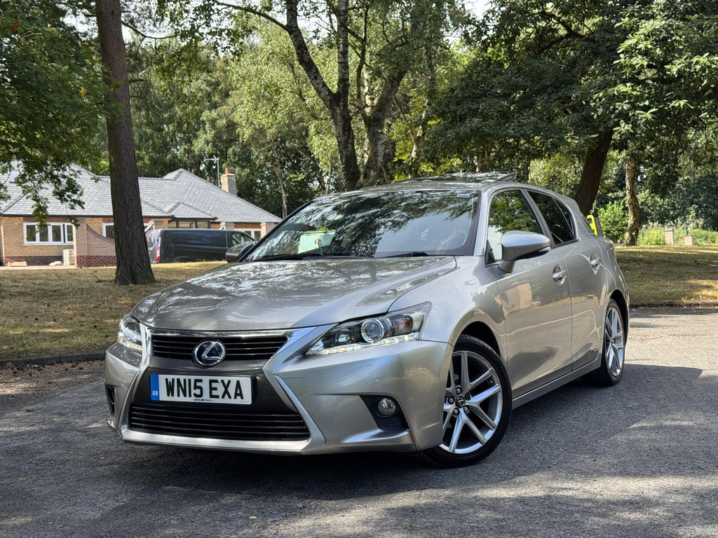 Lexus CT 1.8 200H F Sport Cvt Euro 6 S S White #50