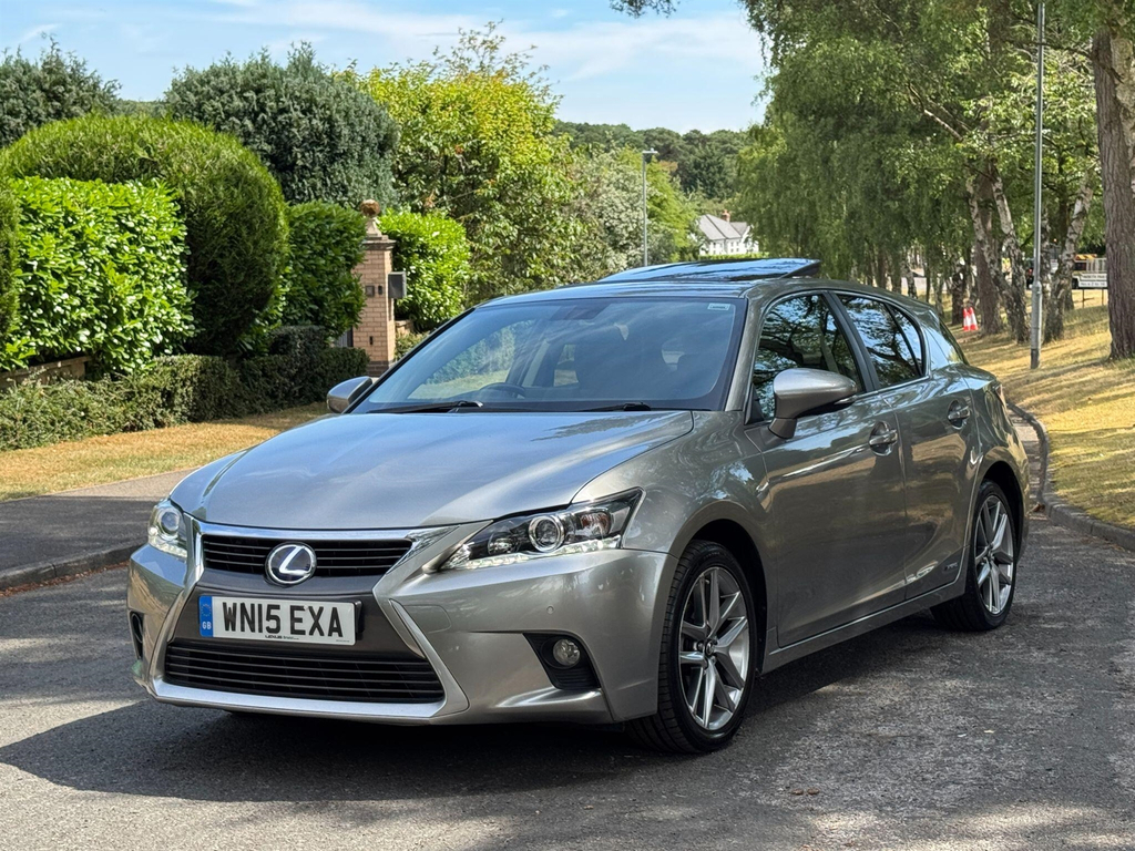 Lexus CT 1.8 200H F Sport Cvt Euro 6 S S White #14