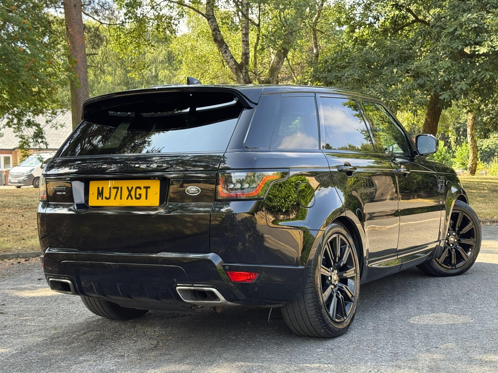 Land Rover Range Rover Sport 2.0 P400e 13.1Kwh Hse Dynamic Black Suv MJ71XGT Black #2
