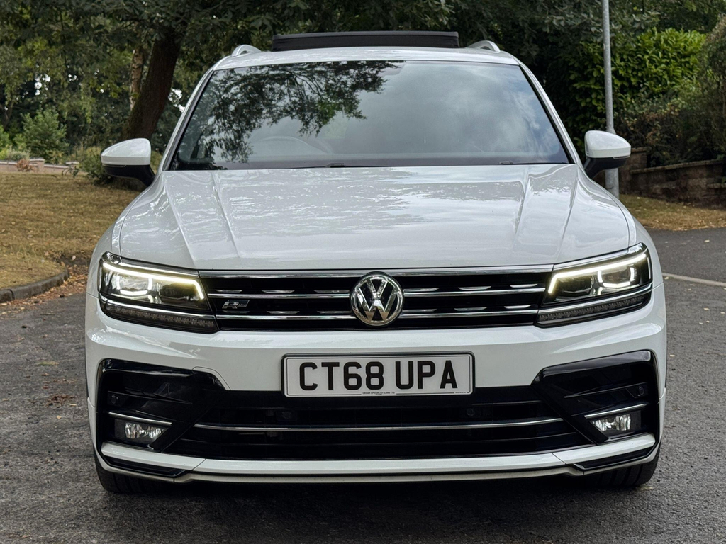 Volkswagen Tiguan 2.0 Tdi R-line Suv Dsg 4Motion Euro 6 White #6