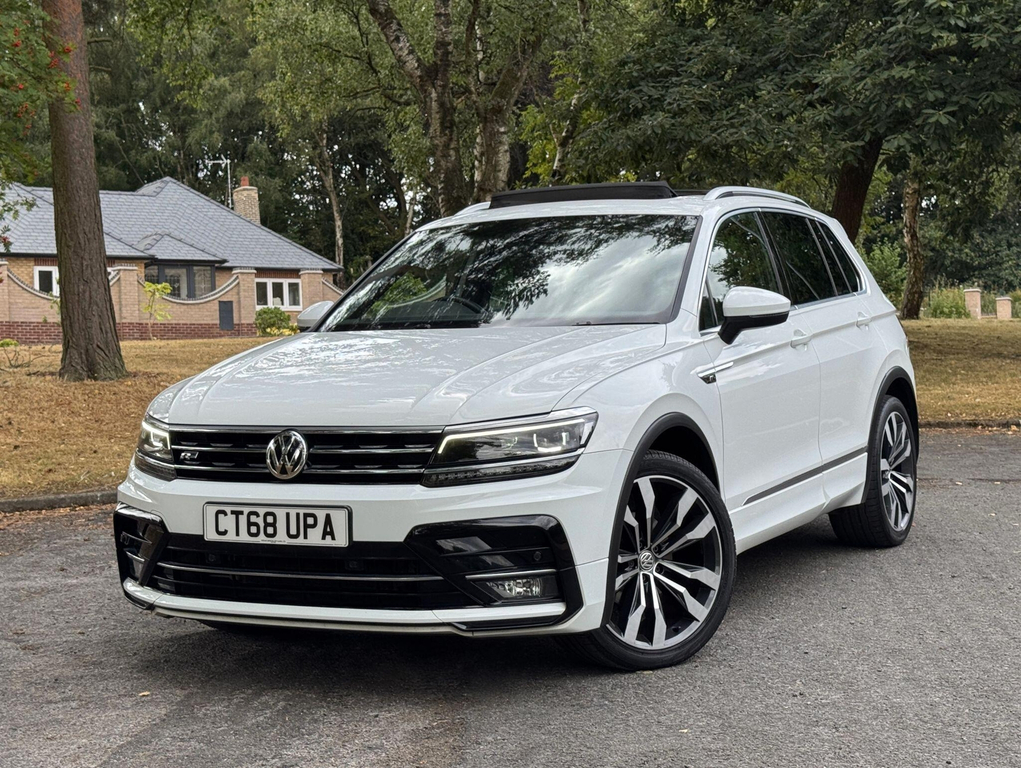 Volkswagen Tiguan 2.0 Tdi R-line Suv Dsg 4Motion Euro 6 White