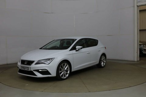 Seat Leon 2.0 Leon Fr OY18PZD White #3