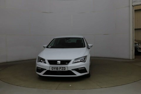 Seat Leon 2.0 Leon Fr OY18PZD White #2