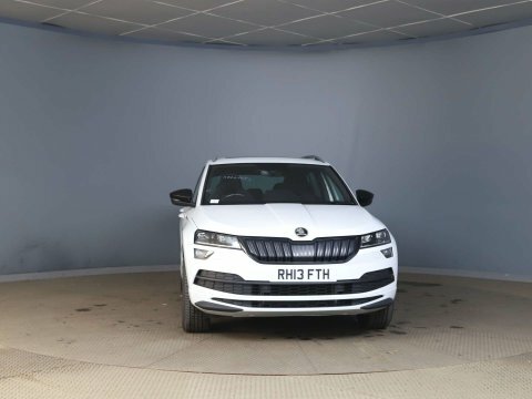 Skoda Karoq 2.0 Karoq Sportline White #2
