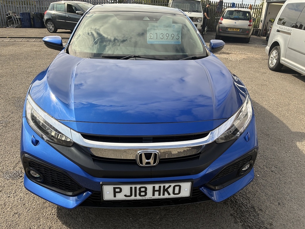 Honda Civic Vtec Turbo Prestige PJ18HKO Blue #3