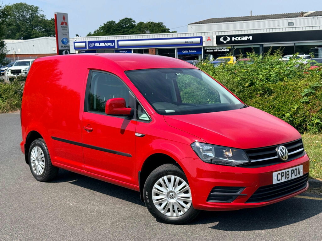 Volkswagen Caddy 2.0 Tdi C20 Bluemotion Tech Trendline Swb Euro 6 Red