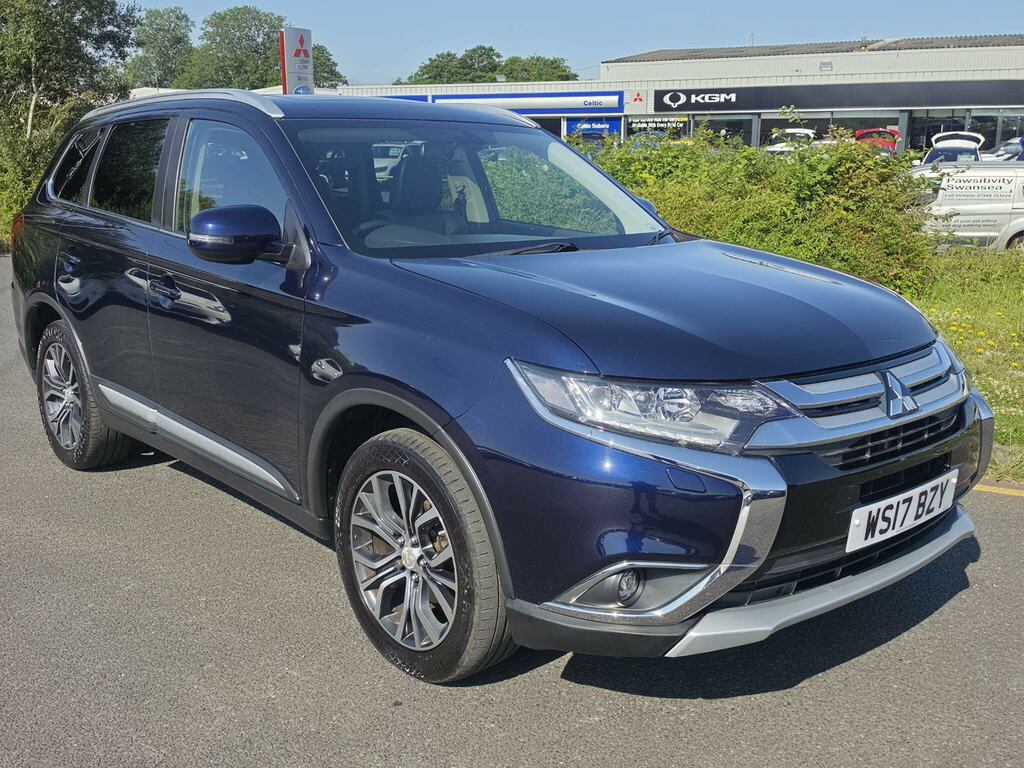 Mitsubishi Outlander 2.2 Di-d 4 4Wd Euro 6 Ss Blue