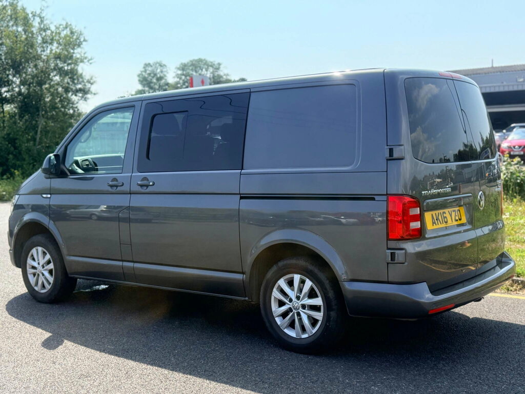 Volkswagen Transporter 2.0 Tdi T28 Bluemotion Tech Highline Fwd Swb Euro Grey #2