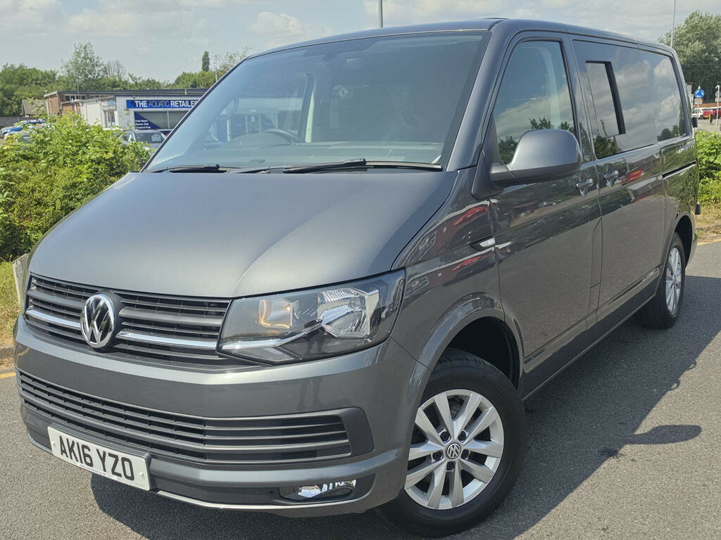 Volkswagen Transporter 2.0 Tdi T28 Bluemotion Tech Highline Fwd Swb Euro Grey #3