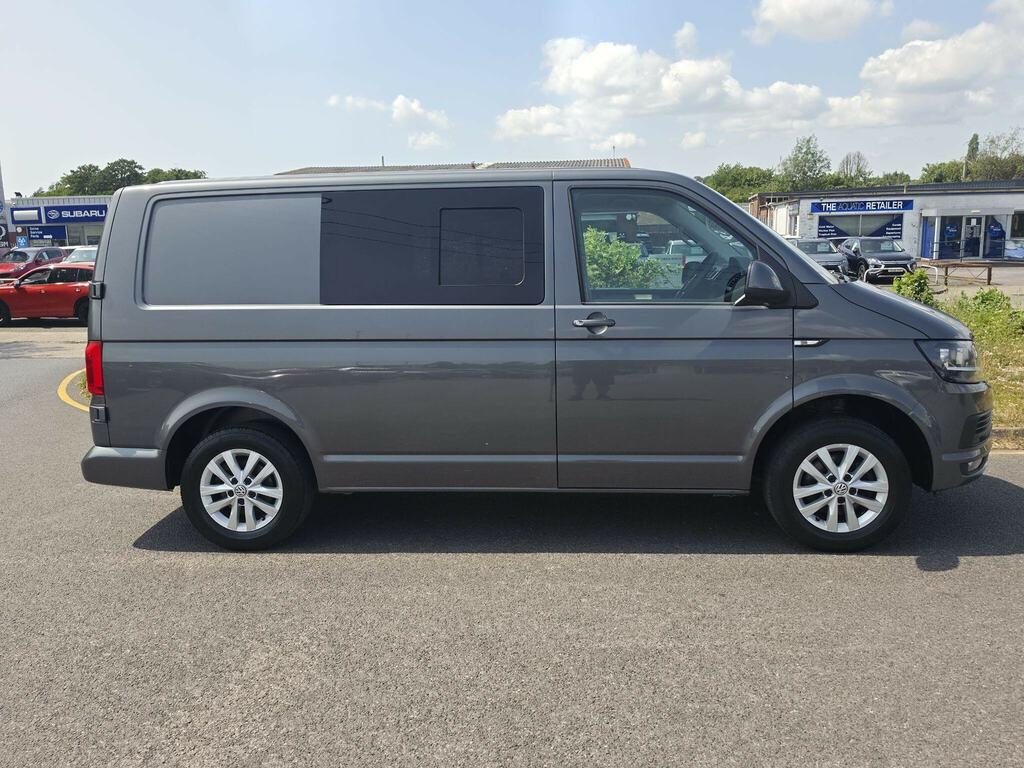 Volkswagen Transporter 2.0 Tdi T28 Bluemotion Tech Highline Fwd Swb Euro Grey #5