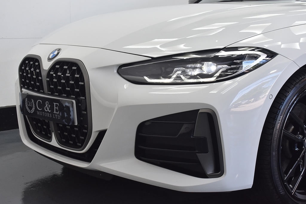 BMW 4 Series Coupe SV21FTL White #6