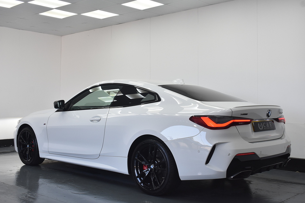 BMW 4 Series Coupe SV21FTL White #4