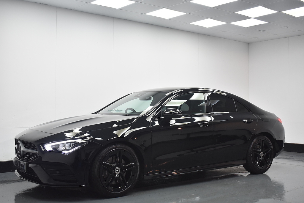 Mercedes-Benz CLA Class Saloon LG21JBC Black #5