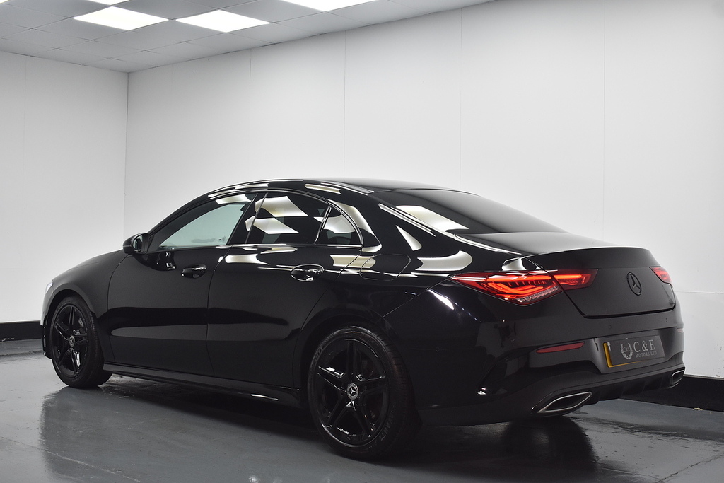 Mercedes-Benz CLA Class Saloon LG21JBC Black #4