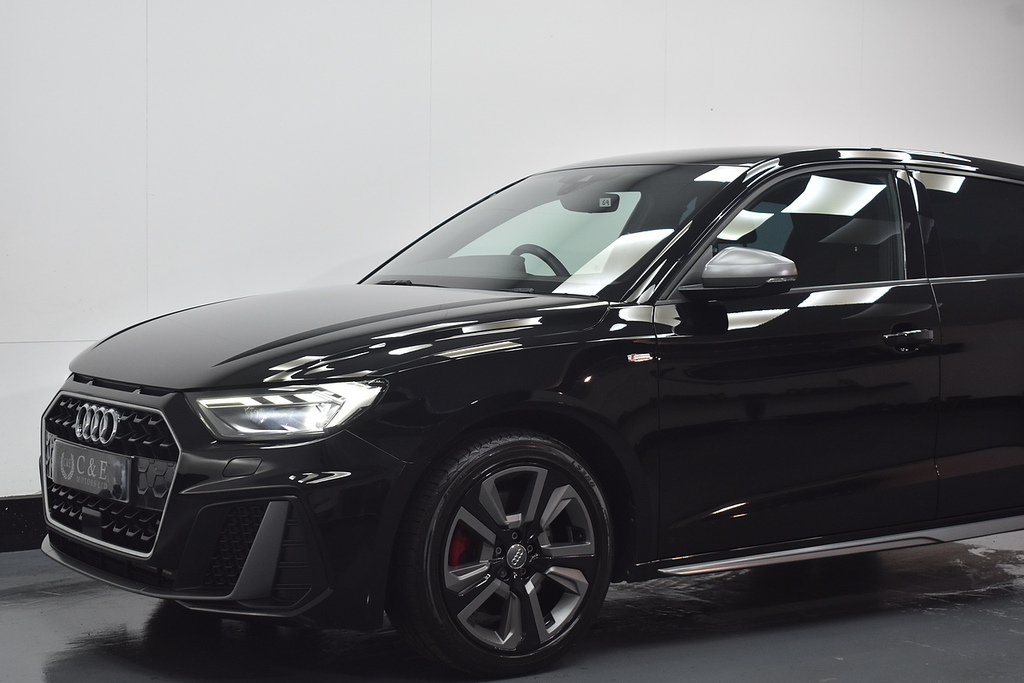 Audi A1 Hatchback YK69UAW Black #3