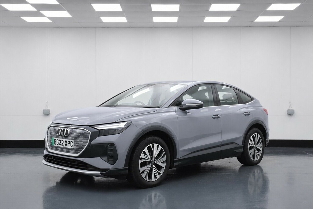 Audi Q4 E Tron Suv Grey #5