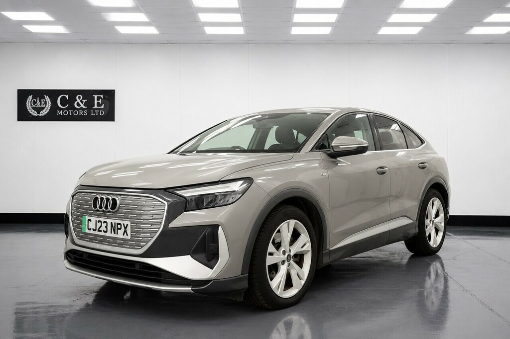 Audi Q4 E Tron Suv Grey