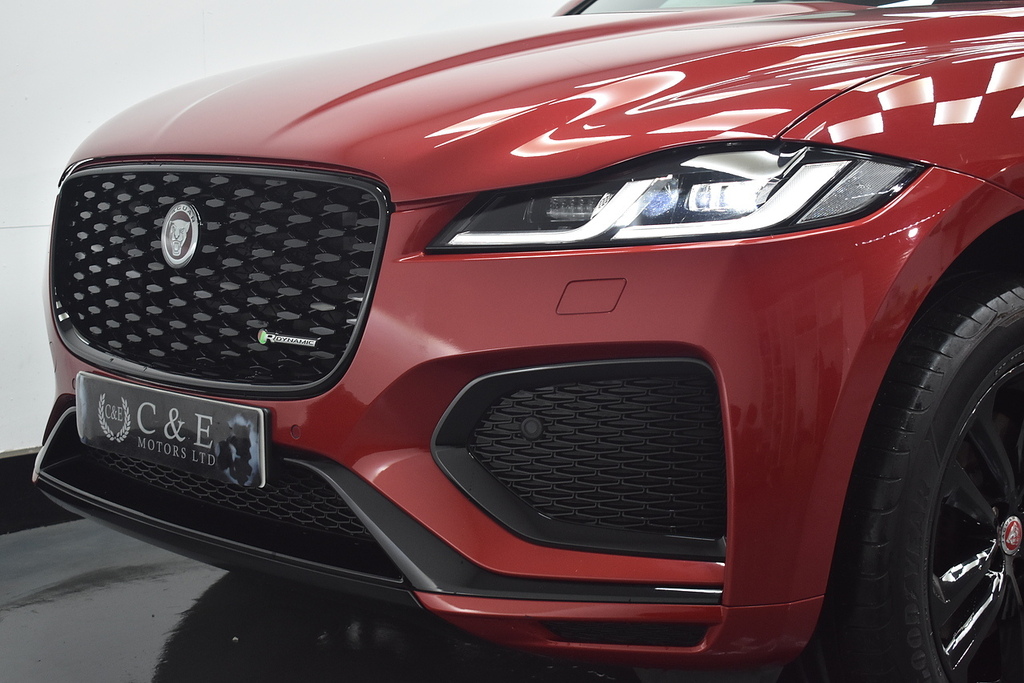 Jaguar F-Pace Suv Red #6