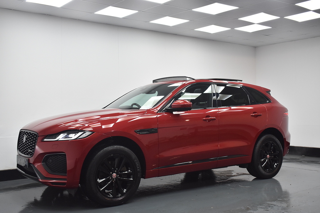 Jaguar F-Pace Suv Red #5