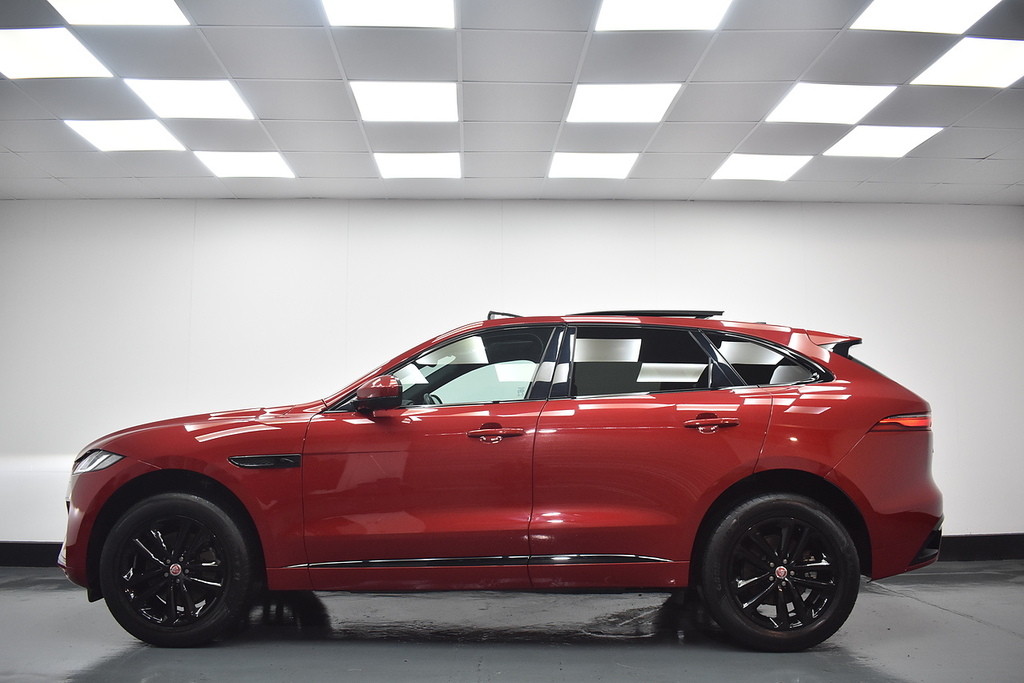 Jaguar F-Pace Suv Red #2