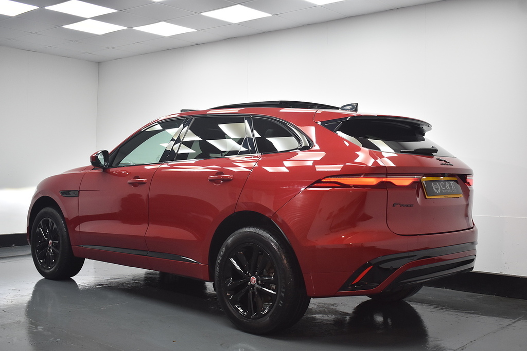 Jaguar F-Pace Suv Red #4