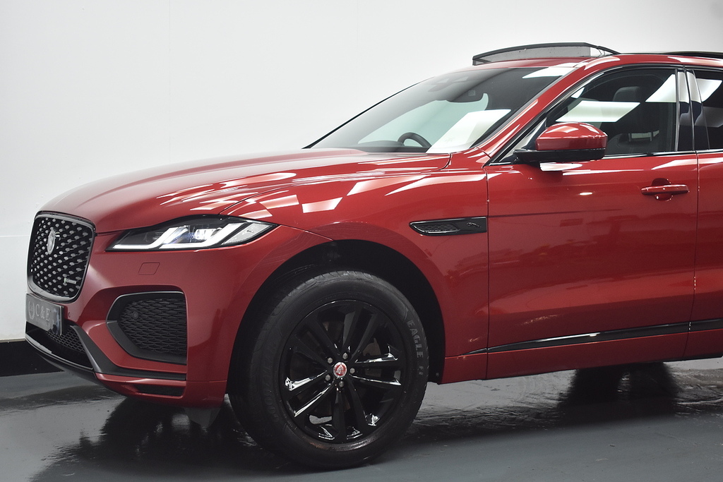 Jaguar F-Pace Suv Red #3