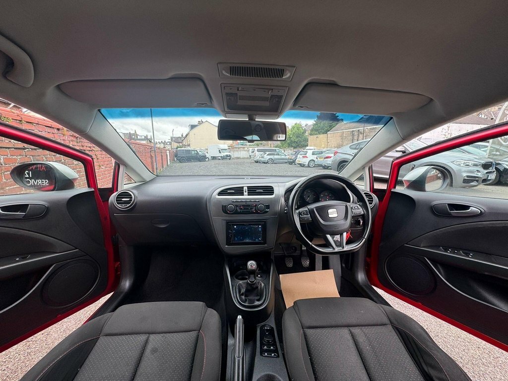 Seat Leon 2.0 Tdi Cr Fr - 1 Year Mot Warranty - Free Deliv Black #14