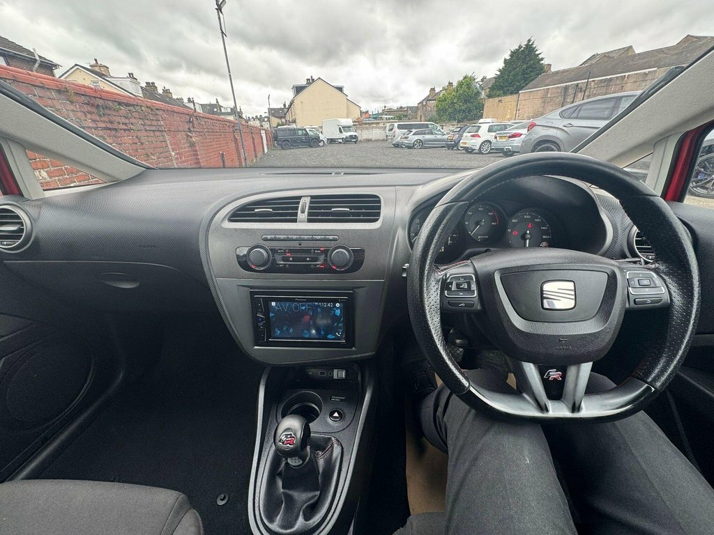 Seat Leon 2.0 Tdi Cr Fr - 1 Year Mot Warranty - Free Deliv Black #13