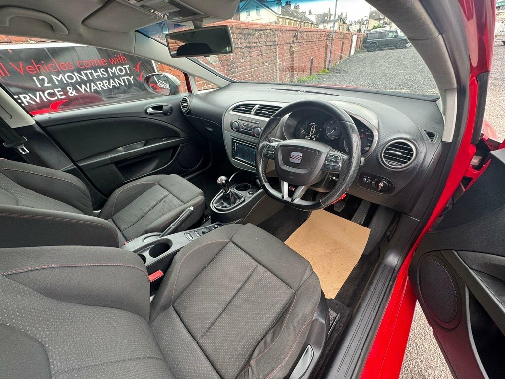 Seat Leon 2.0 Tdi Cr Fr - 1 Year Mot Warranty - Free Deliv Black #15