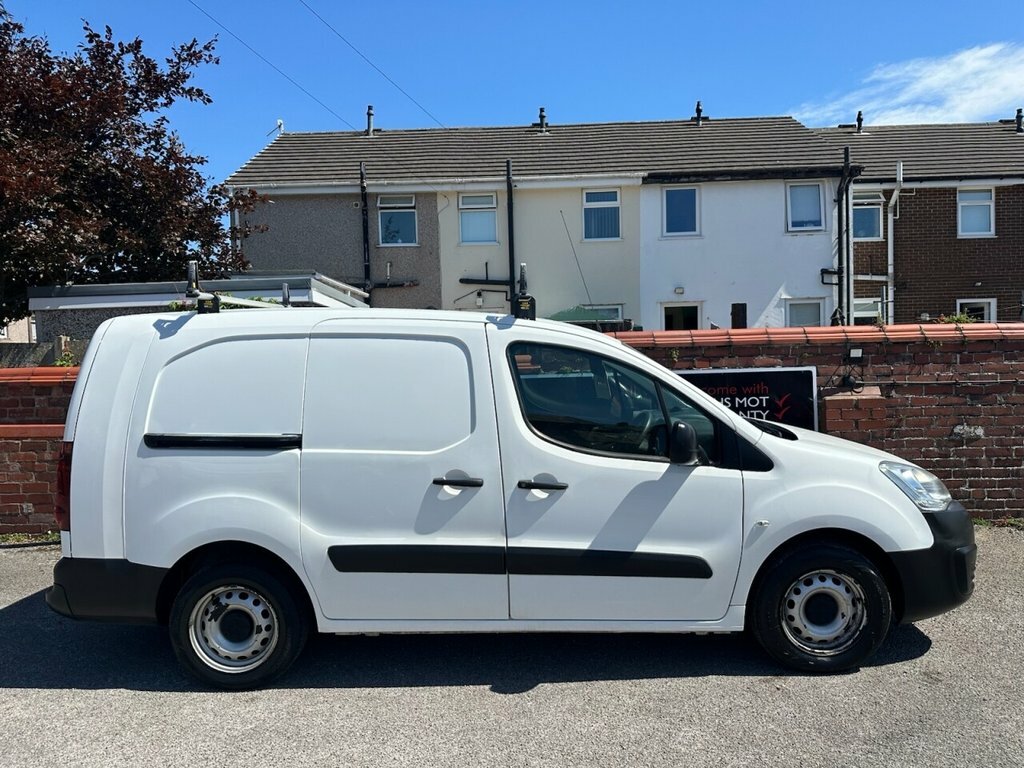Peugeot Partner 1.6L S 6Dr White