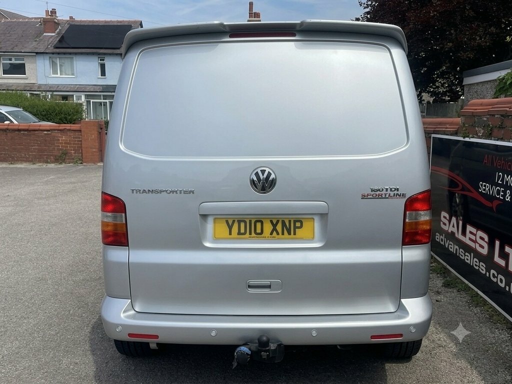 Volkswagen Transporter Sportline Panel Van T5.1 Swb 102Hp Panel Van Sportline Style Red #10