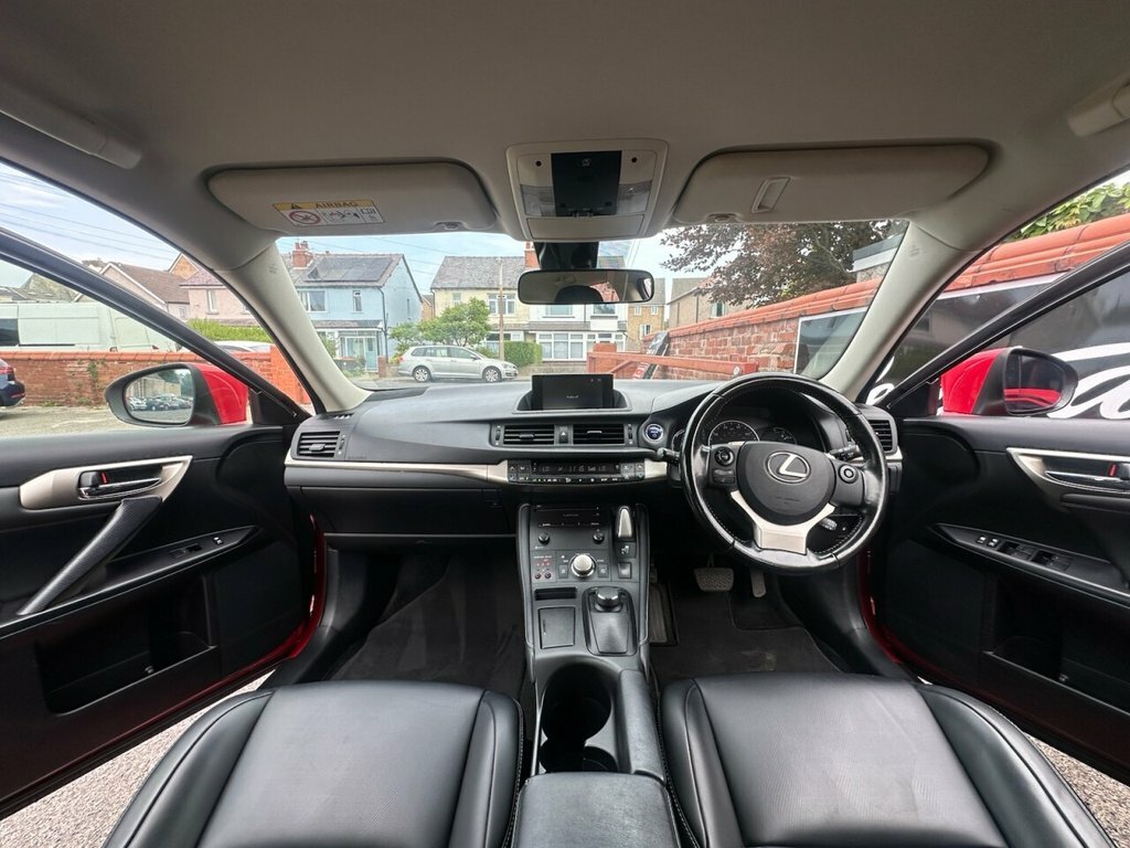 Lexus CT 1.8L Executive Edition Red #3