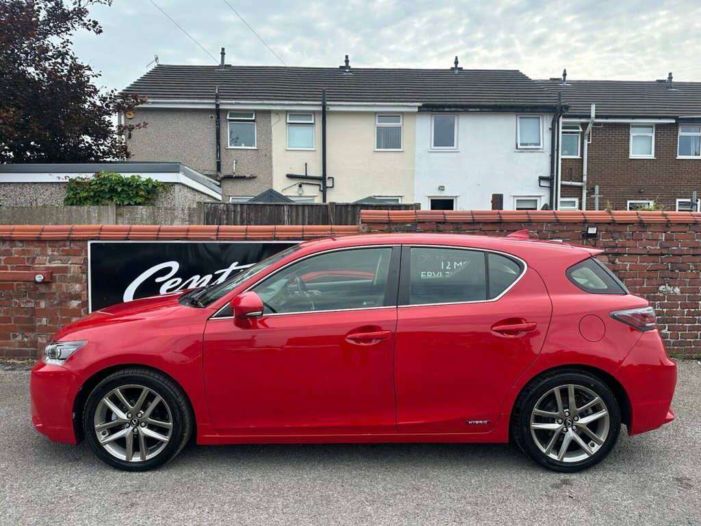 Lexus CT 1.8L Executive Edition Red #4
