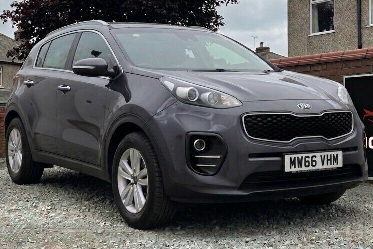 Kia Sportage 1.6L 2 MW66VHM Grey #2