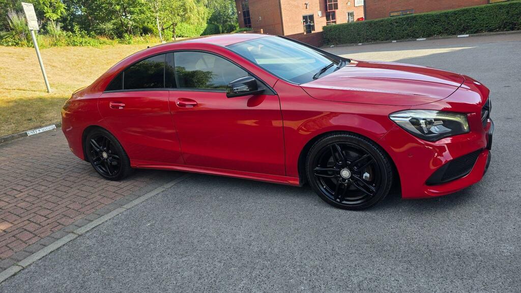 Mercedes-Benz CLA Class 2.1 Cla220d Amg Line Coupe 7G-dct Euro 6 Ss Red