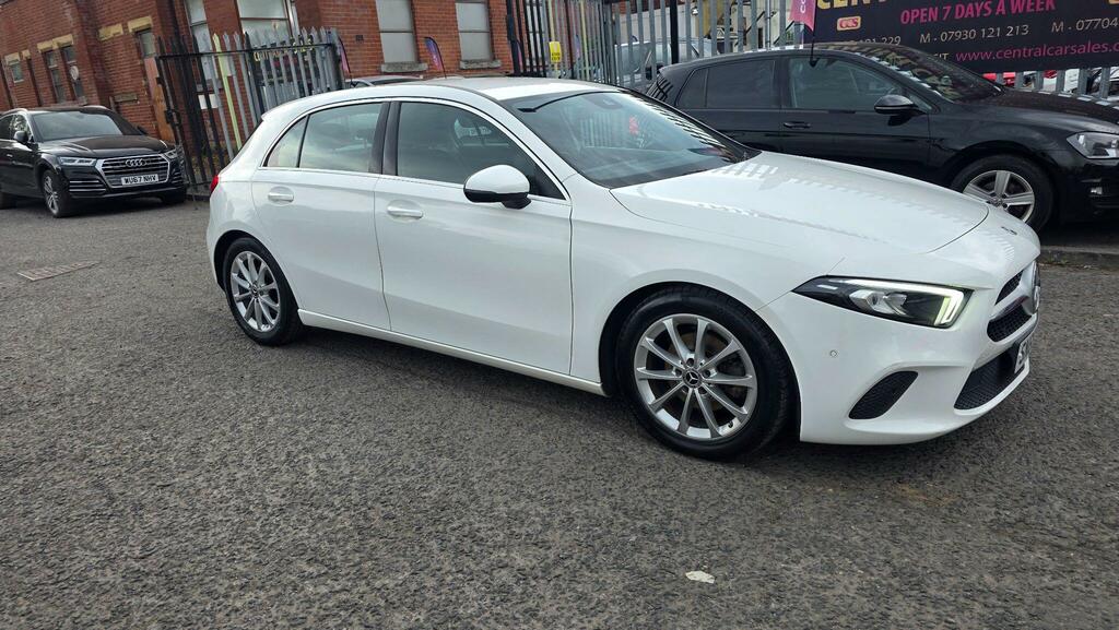 Mercedes-Benz A Class 1.5 A180d Sport Executive 7G-dct Euro 6 Ss White