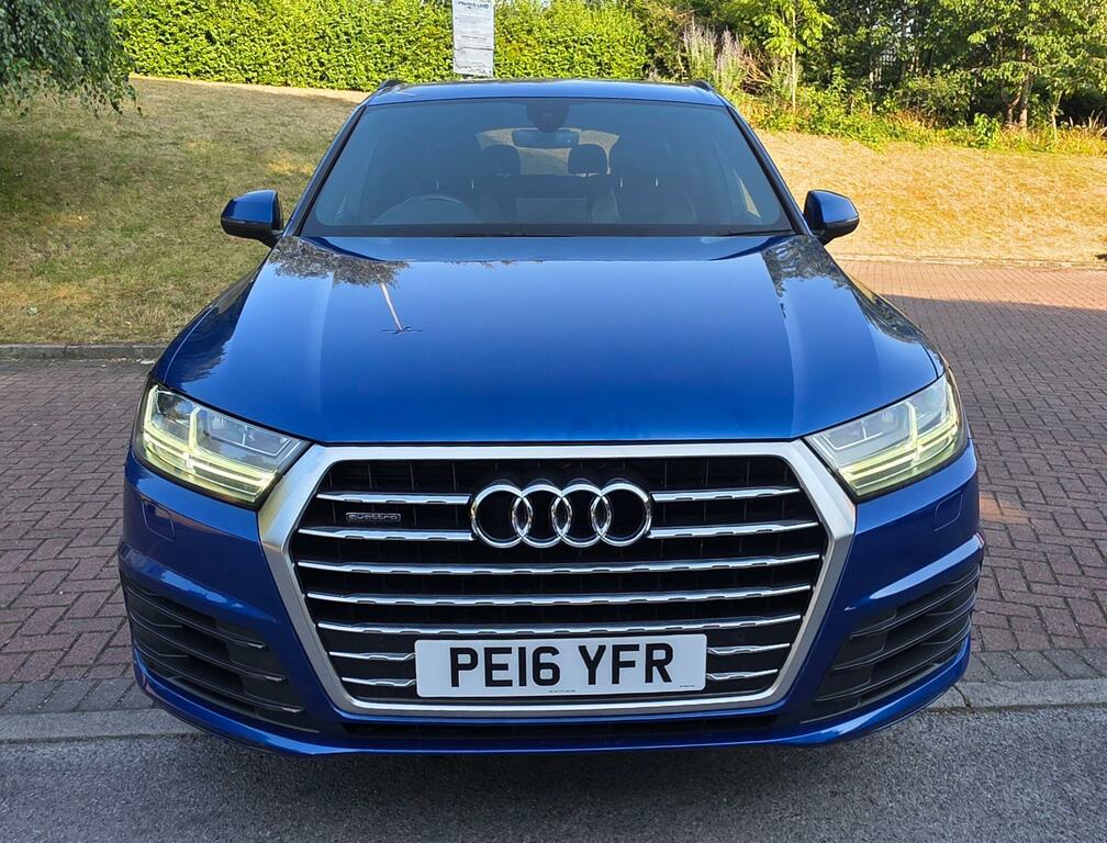 Audi Q7 3.0 Tdi V6 S Line Tiptronic Quattro Euro 6 Ss 5 Blue #6