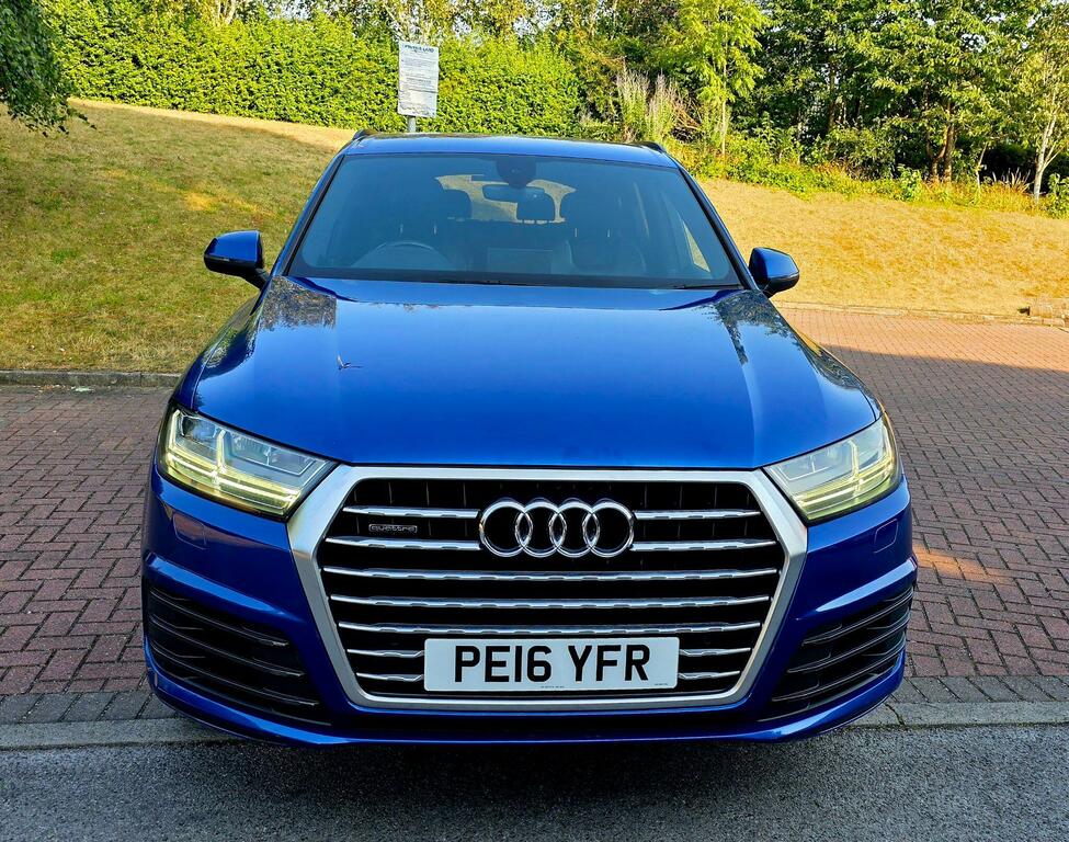 Audi Q7 3.0 Tdi V6 S Line Tiptronic Quattro Euro 6 Ss 5 Blue #2