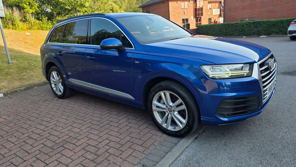 Audi Q7 3.0 Tdi V6 S Line Tiptronic Quattro Euro 6 Ss 5 Blue
