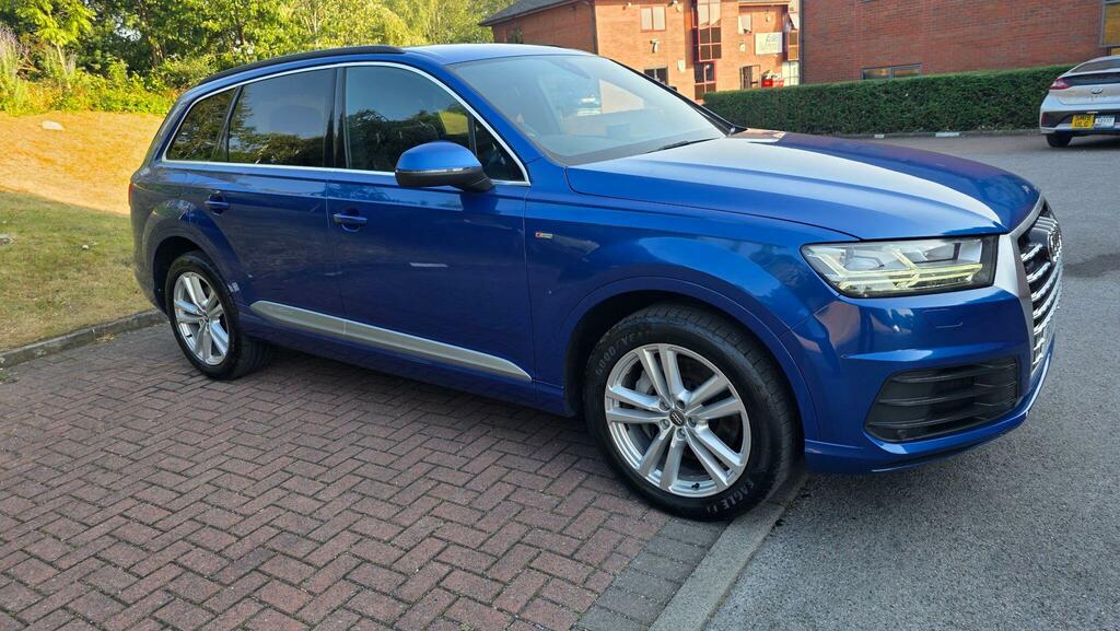 Audi Q7 3.0 Tdi V6 S Line Tiptronic Quattro Euro 6 Ss 5 Blue #5