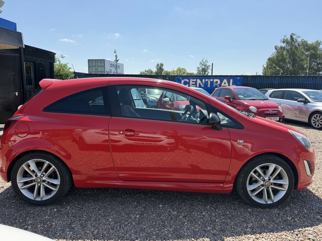 Vauxhall Corsa Hatchback 1.7 Cdti Ecoflex Sri 2013 Red #4
