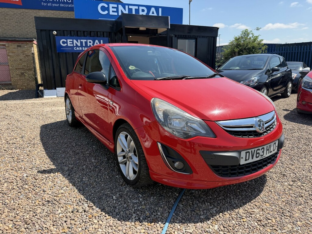 Vauxhall Corsa Hatchback 1.7 Cdti Ecoflex Sri 2013 Red #3