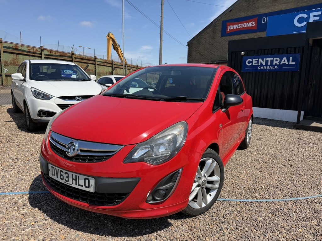 Vauxhall Corsa Hatchback 1.7 Cdti Ecoflex Sri 2013 Red