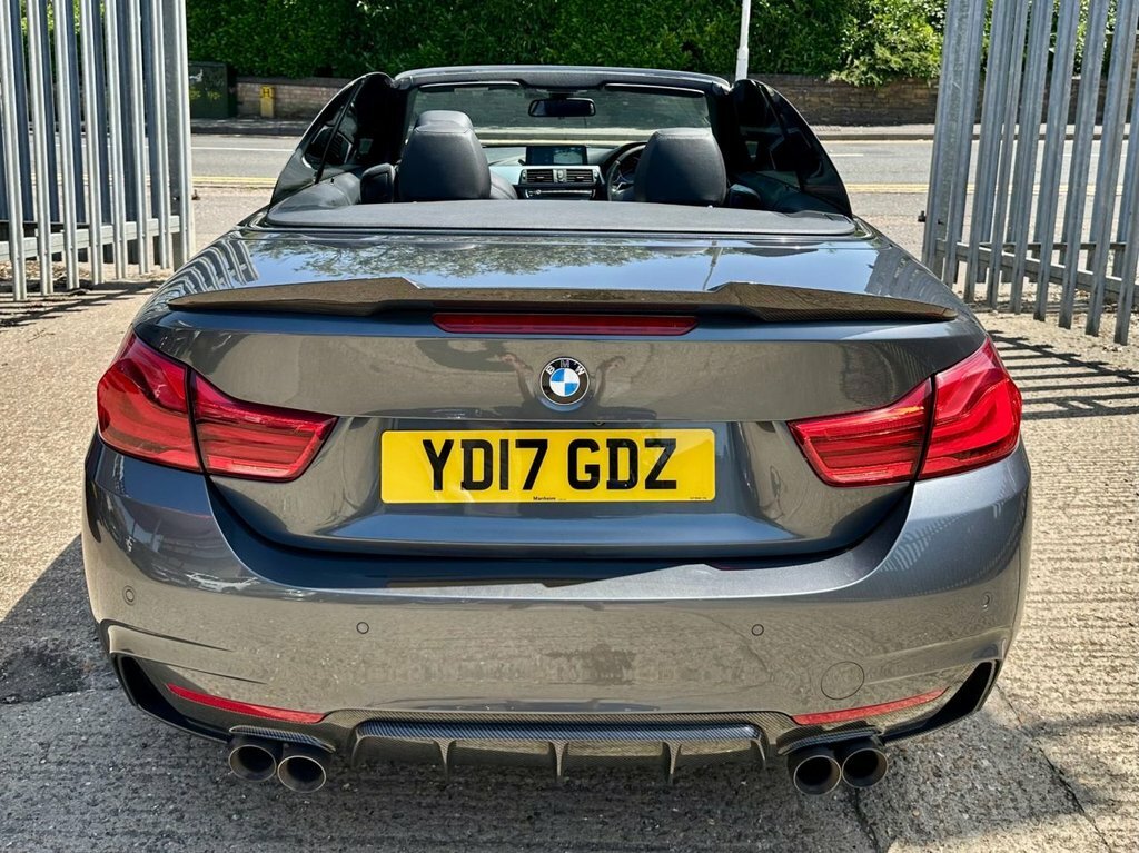BMW 4 Series 3.0 430D M Sport Convertible Euro YD17GDZ Grey #6