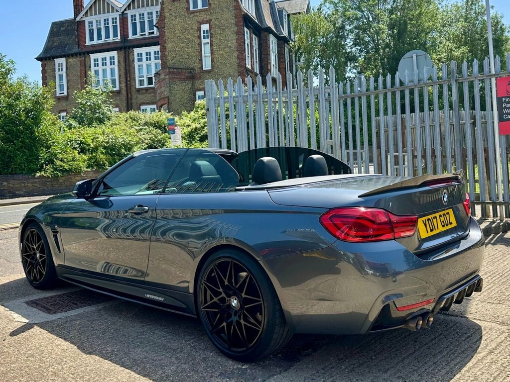 BMW 4 Series 3.0 430D M Sport Convertible Euro YD17GDZ Grey #5