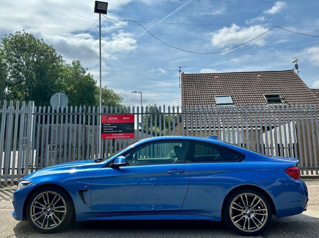 BMW 4 Series Gran Coupe 2.0 420D M Sport Coupe Euro 6 S S Blue #4