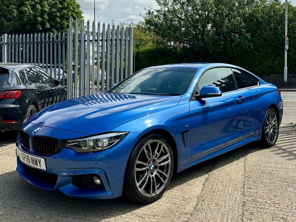 BMW 4 Series Gran Coupe 2.0 420D M Sport Coupe Euro 6 S S Blue #3