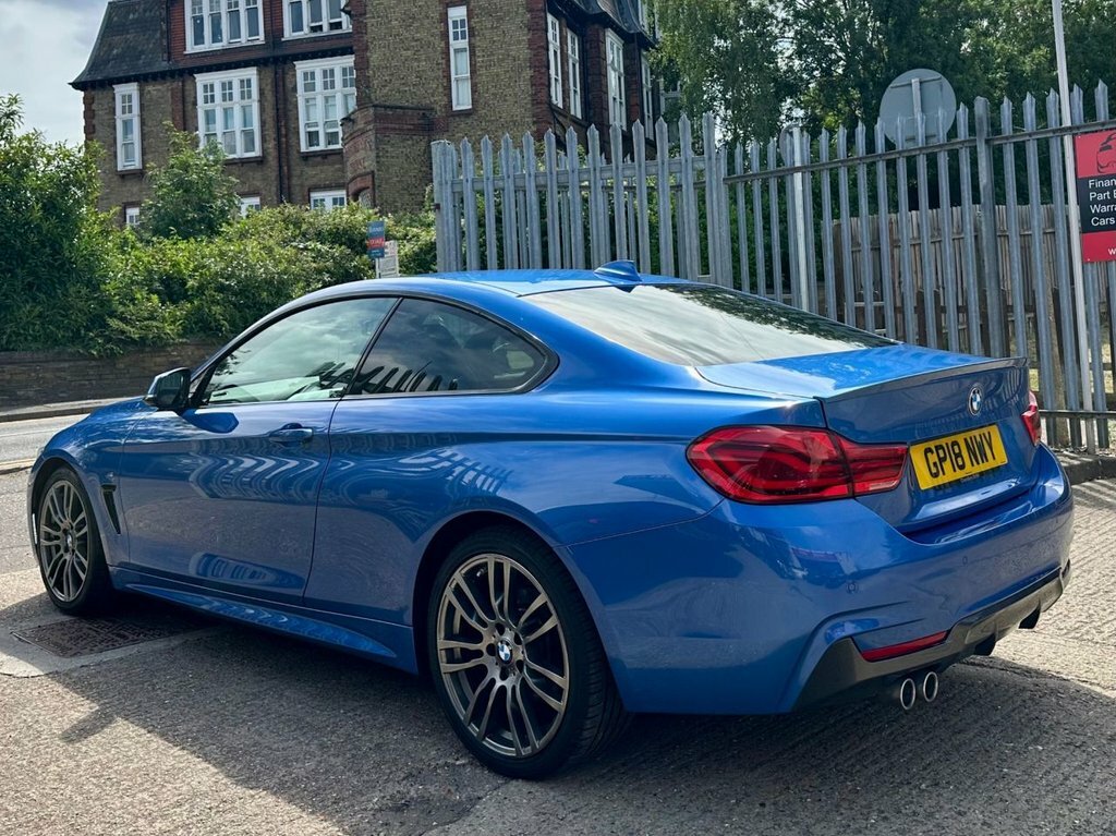 BMW 4 Series Gran Coupe 2.0 420D M Sport Coupe Euro 6 S S Blue #5